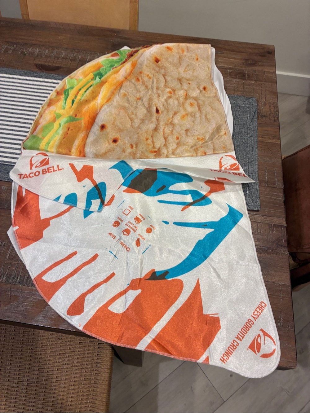Taco Bell Taco Halloween costume one size